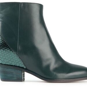 MM6 green python boots